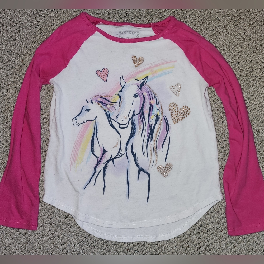 🦋 Unicorn Raglan Shirt